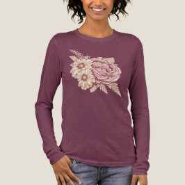 Flower Illustration-skjortor och jacka T Shirt