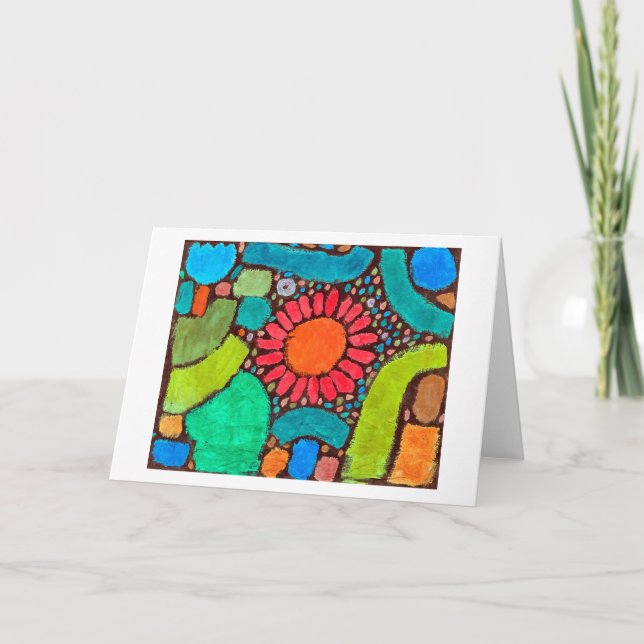 Flower in the Valley, Klee Kort (Framsida)