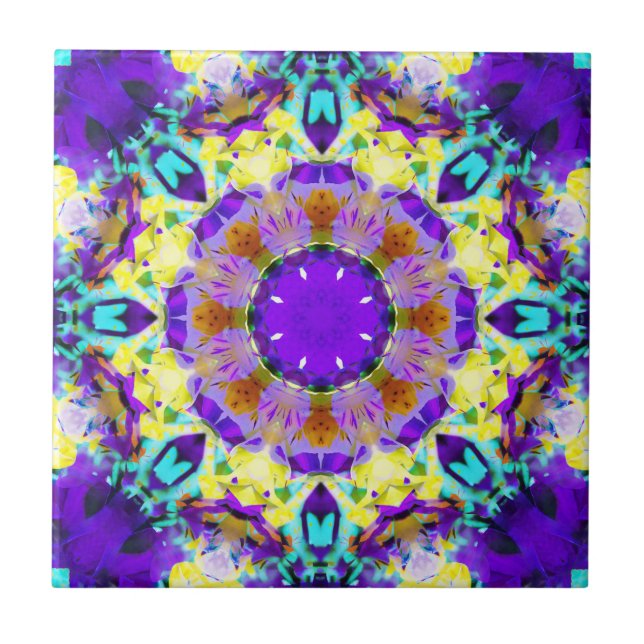 flower kakelplatta (Framsidan)