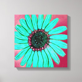 Flower Kanvastryck, vackert handskiss Canvastryck