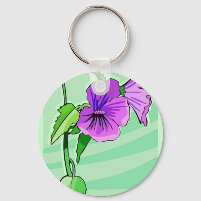Flower Keychain Nyckelring (Framsida)