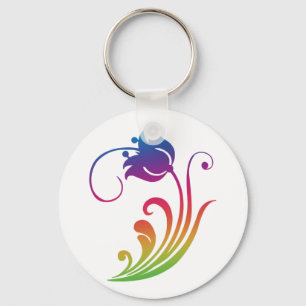Flower Keychain Nyckelring
