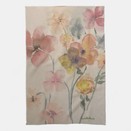 Flower Kitchen Towel Kökshandduk