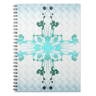Flower Kor Anteckningsbok Med Spiral