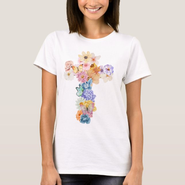 Flower Kor T Shirt (Framsida)