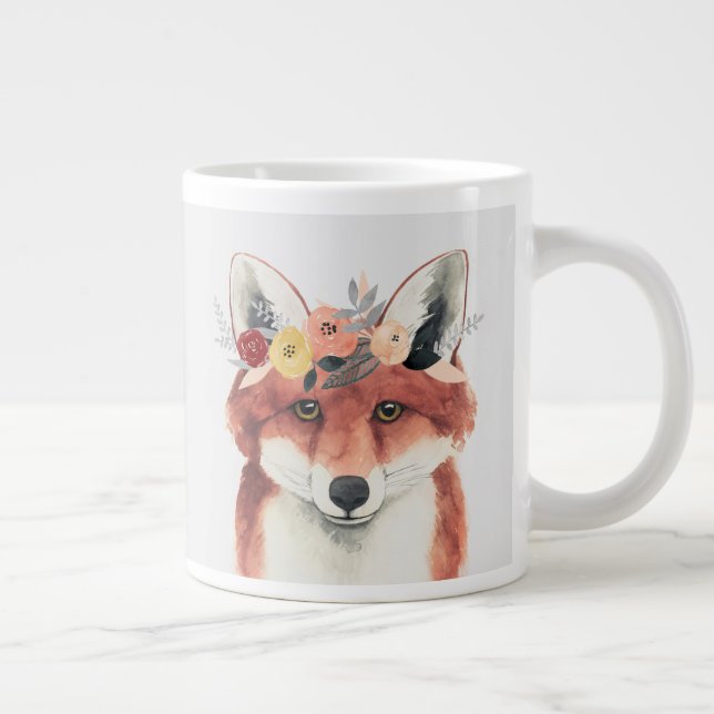 Flower Krona Forester Fox Jumbo Mugg (Höger)