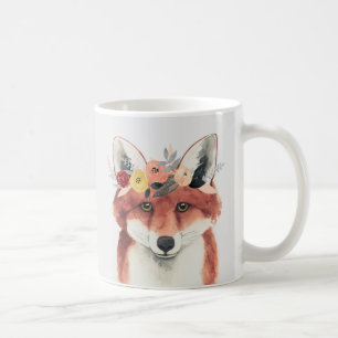 Flower Krona Forester Fox Kaffemugg