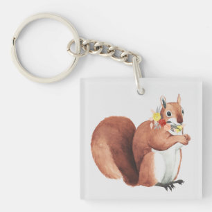 Flower Krona Forester Squirrel