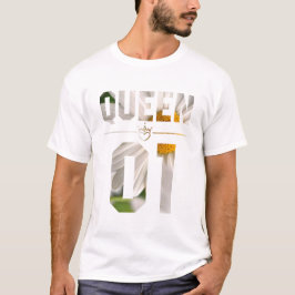 Flower Kung och Queen 01 T Shirt