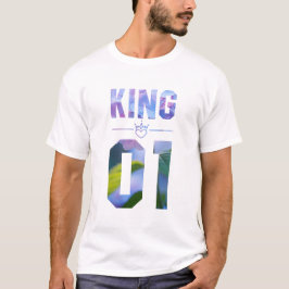 Flower Kung och Queen 01 T Shirt