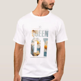 Flower Kung och Queen 01 T Shirt