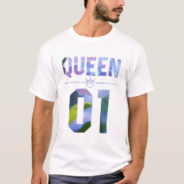Flower Kung och Queen 01 T Shirt