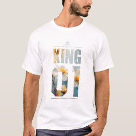 Flower Kung och Queen 01 T Shirt