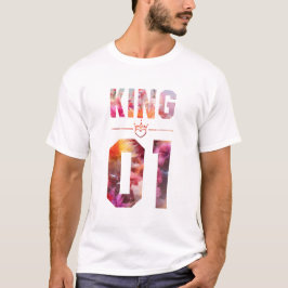 Flower Kung och Queen 01 T Shirt
