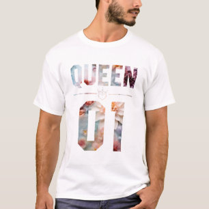 Flower Kung och Queen 01 T Shirt