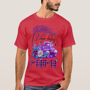 Flower Lastbil I Kärlek T Shirt