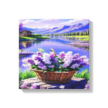 Flower Liggande Digital Art