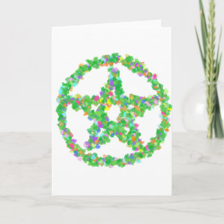 Flower & Löv Pentacle Kort