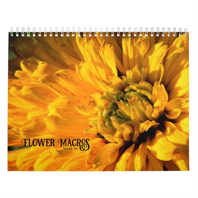 Flower Macros Calendar Kalender (Omslag)