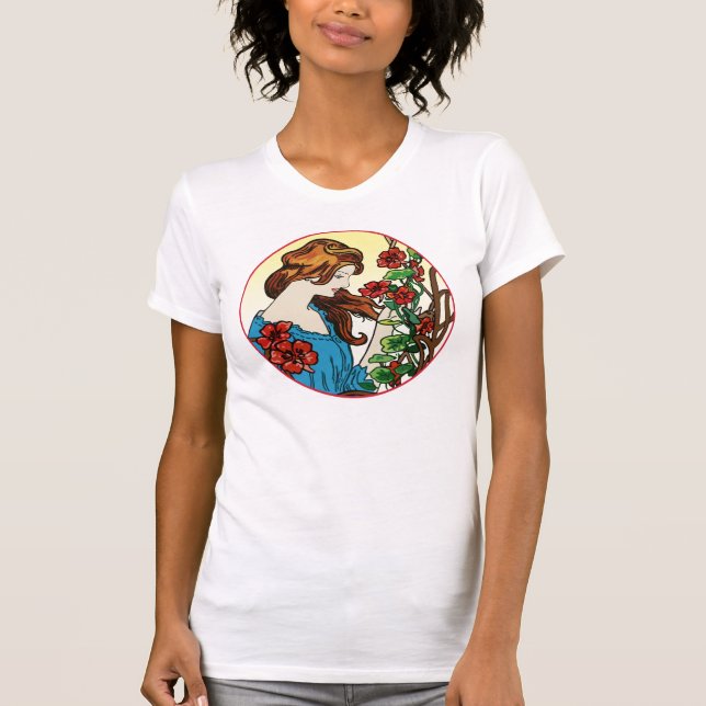 Flower Maid T Shirt (Framsida)