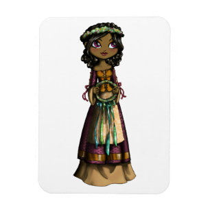 Flower Maiden Magnet