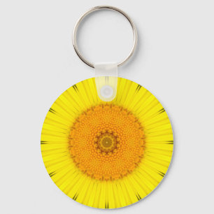 Flower Mandala 01 Nyckelring