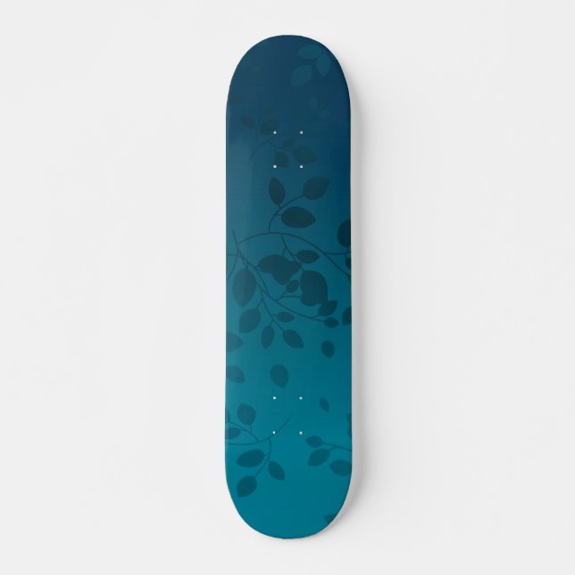 Flower Mandala 6 Mini Skateboard Bräda 18,5 Cm (Framsida)