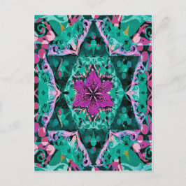 Flower Mandala av Amelia Carrie Vykort