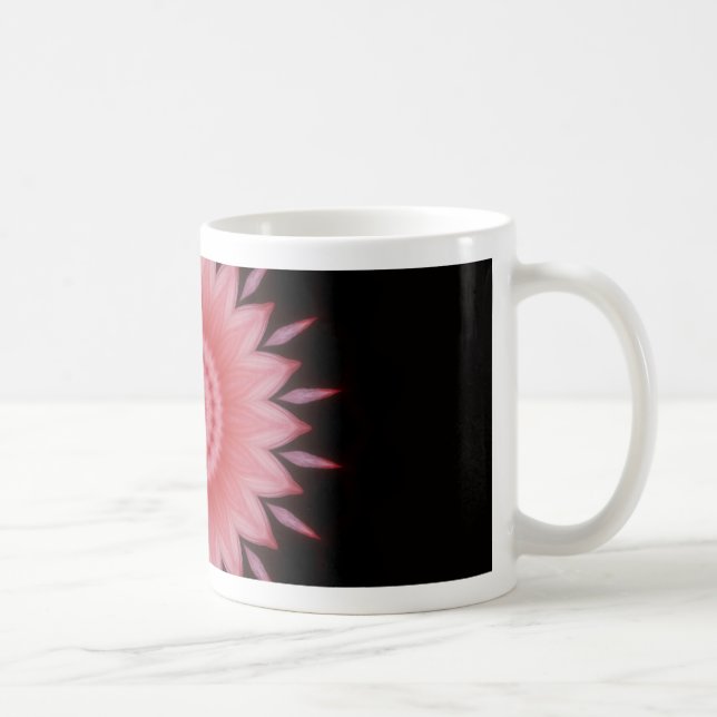 Flower Mandala i Rosa Kaffemugg (Höger)