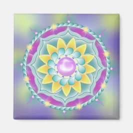 Flower Mandala Magnet