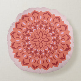 Flower Mandala Rund Kudde