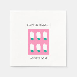 Flower Market - Amsterdam Pappersservett