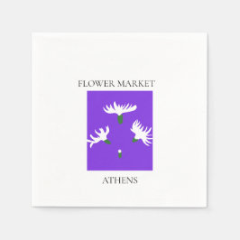 Flower Market - Athens Pappersservett