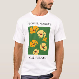 Flower Market - California T Shirt