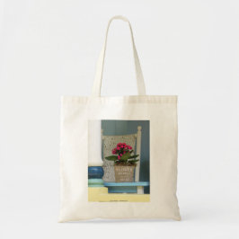 Flower Market Flower Pot - Martha's Vineyard Tote Tygkasse