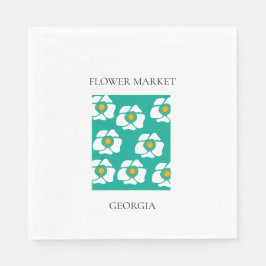 Flower Market - Georgia Pappersservett