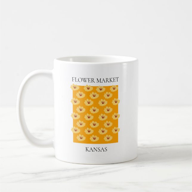 Flower Market - Kansas Kaffemugg (Vänster)