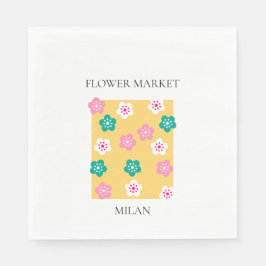 Flower Market - Milan Pappersservett