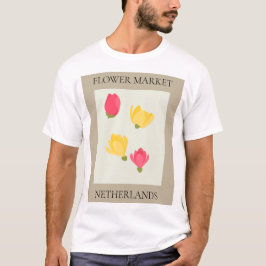 Flower Market - Netherlands T Shirt