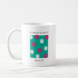Flower Market - Prague Kaffemugg