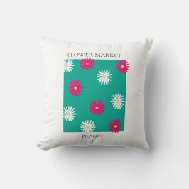 Flower Market - Prague Kudde