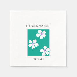 Flower Market - Tokyo Pappersservett