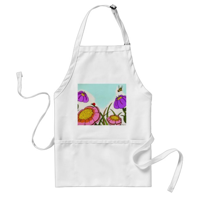 Flower Meadow Apron Förkläde (Framsidan)