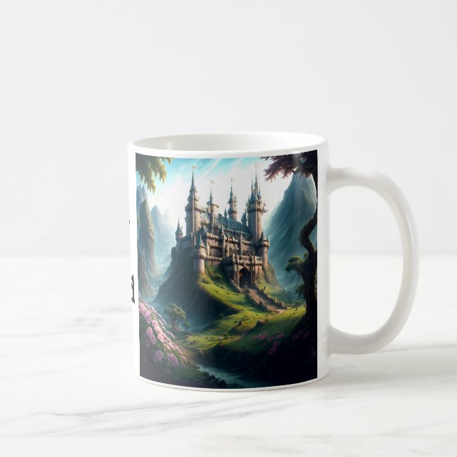 Flower Meadow Castle - Dream Along In to Fairyland Kaffemugg (Höger)