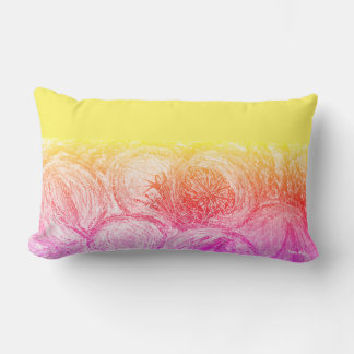 FLOWER MEADOW & YELLOW: Dekokissen Lumbarkudde