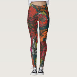 Flower Medley Leggings