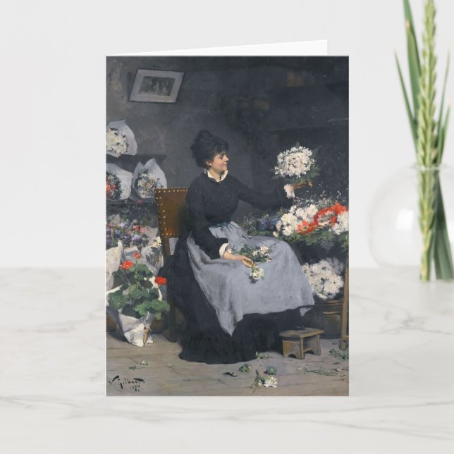 Flower Merchant | Victor Gabriel Gilbert Kort (Framsida)