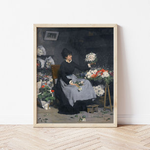 Flower Merchant Victor Gabriel Gilbert Poster