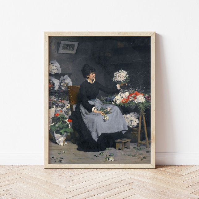 Flower Merchant | Victor Gabriel Gilbert Poster (Skapare uppladdad)