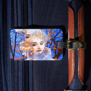 Flower Metamorphosis Luggage Tag Bagagebricka